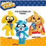 Peluche sonore Mikecrack Akela 25 cm Bleu