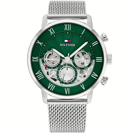 Montre Homme Tommy Hilfiger 1692189 Vert Argenté