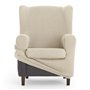 Housse de fauteuil à oreilles Eysa ULISES Blanc 80 x 100 x 90 cm