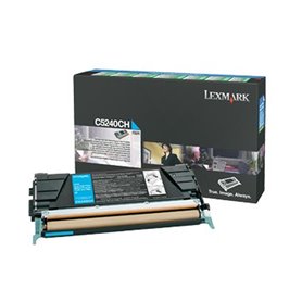 Toner original Lexmark 00C5240CH Cyan