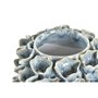 Vase DKD Home Decor Fleur Rose Turquoise 18 x 18 x 27 cm Grès 20 x 20 x 27 cm méditerranéen (2 Unités)