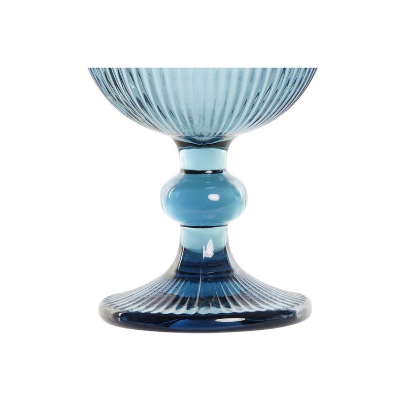 Image secondaire de Set de Verres DKD Home Decor Bleu Verre 240 ml