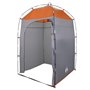 vidaXL Tente de douche gris imperméable