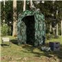 vidaXL Tente de douche camouflage imperméable