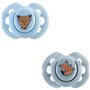 Sucette - TOMMEE TIPPEE - FUN - 0-6 mois - Lot de 2 sucettes symétriques sans BPA - Capsule de stérilisation réutilisabl