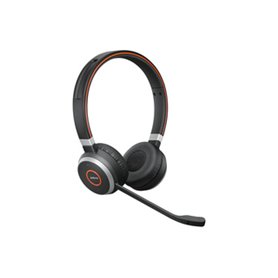 Jabra Evolve 65 UC Stereo Casque Avec fil &sans fil Arceau Bureau/Centre d'appels Micro-USB Bluetooth Noir