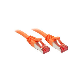 Lindy RJ-45 Cat.6 S/FTP 0.5m câble de réseau Orange 0