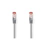 Nedis CCGL85221GY025 câble de réseau Gris 0