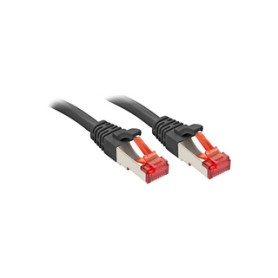 Lindy RJ-45 Cat6 S/FTP 0.5 m câble de réseau Noir 0