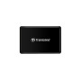 Transcend RDF8 lecteur de carte mémoire Micro-USB Noir