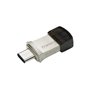 Transcend JetFlash 890 lecteur USB flash 128 Go USB Type-A / USB Type-C 3.2 Gen 1 (3.1 Gen 1) Noir