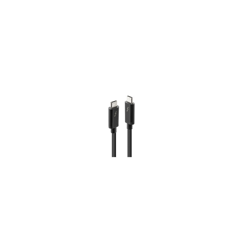 Lindy 41557 Câble Thunderbolt 2 m 20 Gbit/s Noir