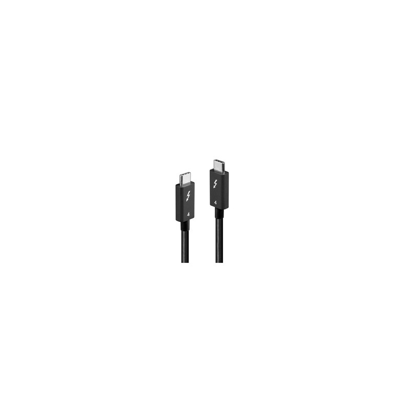 Lindy 31120 Câble Thunderbolt 1 m 40 Gbit/s Noir