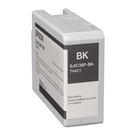Epson SJIC36P(K): Ink cartridge for ColorWorks C6500/C6000 (Black)