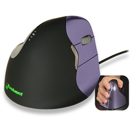 Evoluent VM4S souris Bureau USB Type-A