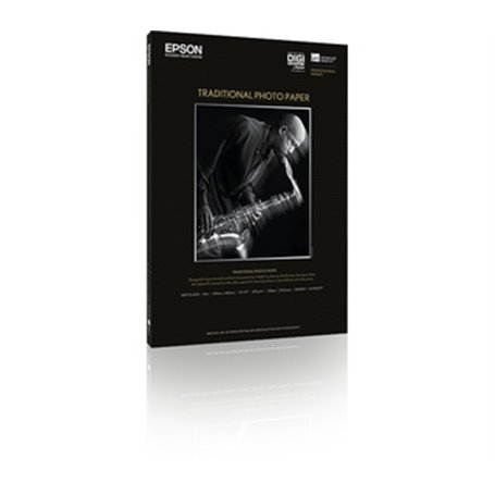 Epson Pap Photo Traditionnel 330g 25f. A3+ (32