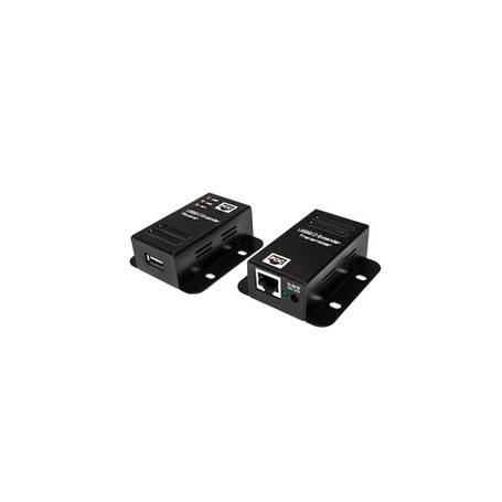 LogiLink UA0267 changeur de genre de câble USB RJ-45 Noir