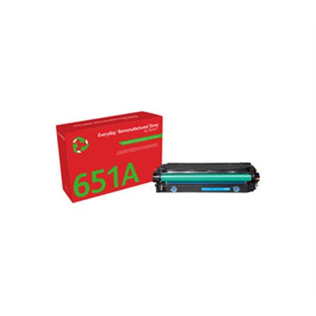 Everyday Toner Cyan  de Xerox compatible avec HP 651A/ 650A/ 307A (CE341A/CE271A/CE741A)