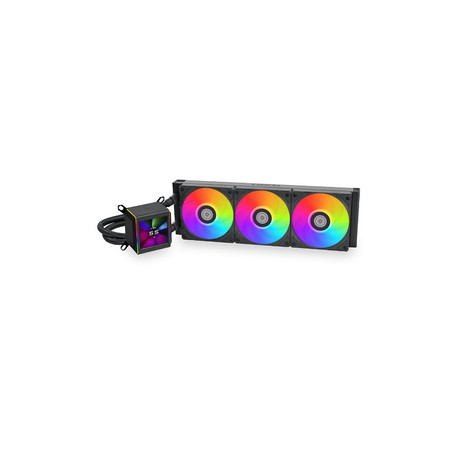 Lian Li GA II LCD Processeur Kit de refroidissement du liquide 36 cm Noir 1 pièce(s)