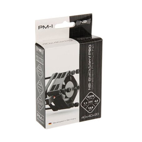 Noiseblocker BlackSilentPro PM-1 Boitier PC Ventilateur 4 cm