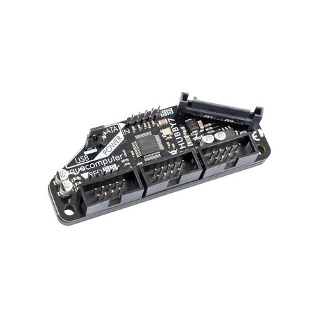 Aqua Computer HUBBY7 carte et adaptateur d'interfaces Interne USB 2.0