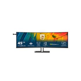 Philips 6000 series 45B1U6900C LED display 113 cm (44.5") 5120 x 1440 pixels UltraWide Dual Quad HD Noir Philips 6000 series 45B1U6900C LED display 113 cm (44.5") 5120 x 1440 pixels UltraWide Dual Quad HD Noir
