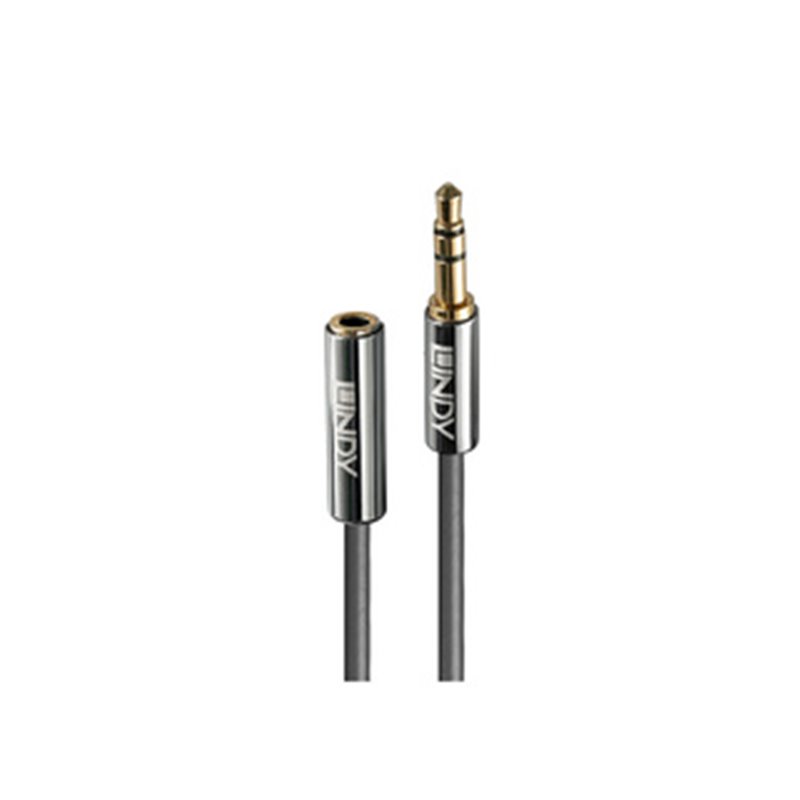 Lindy 35326 câble audio 0,5 m 3,5mm Anthracite