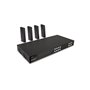 Lindy 38345 extension audio/video Émetteur et récepteur AV Noir