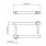 Kit de vissage Vogel's PUA9503