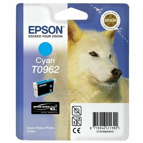 Epson Husky Cartouche "Loup" - Encre UltraChrome K3 VM Cyan