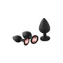 Plug Anal Dream Toys Fantasstic Noir 3 Pièces
