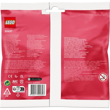 LEGO Dots Polybag-Petite Boîte de Rangement & Porte-clés (30637)