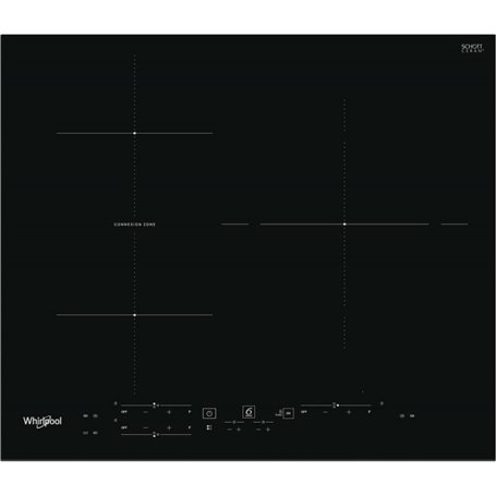 Whirlpool WB B3760 BF Noir Intégré 59 cm Plaque avec zone à induction 3 zone(s)