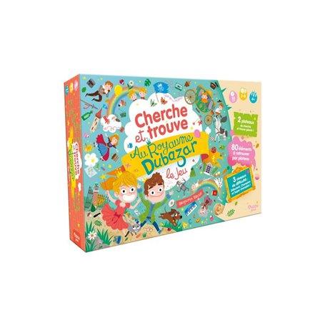 Jeu de société Auzou Cherche et trouve au Royaume Dubazar