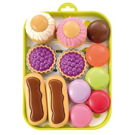 Ecoiffier - Plateau pâtisserie 26,5 cm Ecoiffier - Plateau pâtisserie 26