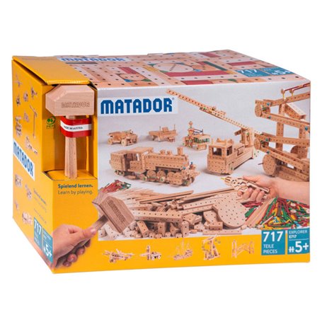 Matador Explorer E717 Construction set Wood