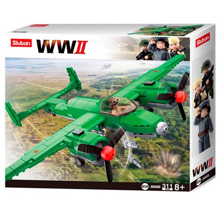 Sluban WWII - Tupolev TU-2 Allied Bomber