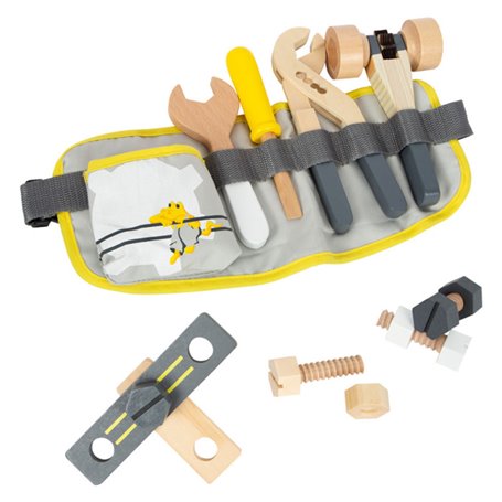 Small Foot - Tool Belt with Wooden Tools Miniwob 11807