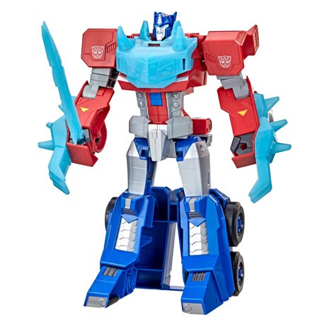 Transformers Bumblebee Cyberverse Adventures Optimus Prime à conversion en roulant