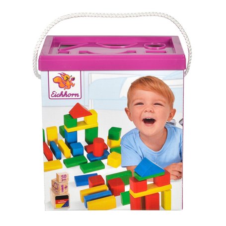 Eichhorn Wooden Blocks Colored
