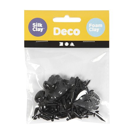 CREATIV COMPANY Eyes and noses - Black