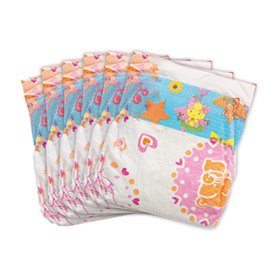 HELESS Doll diapers - 6 pieces, 28-35 cm HELESS Doll diapers - 6 pieces