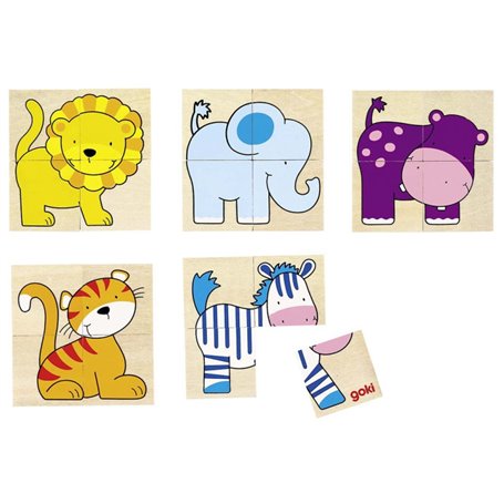 GOKI Karemo et jeu de mémo Animaux sauvages