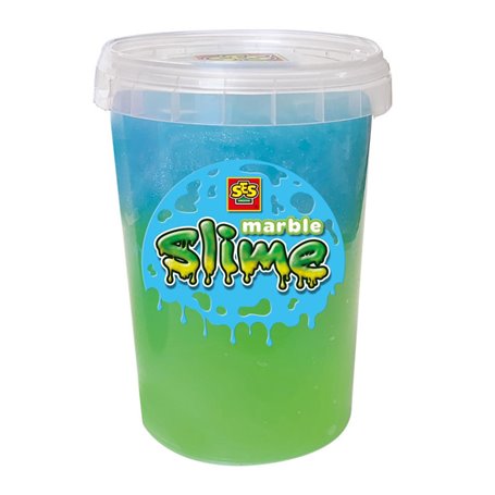 SES Creative Slime marbré - Vert et bleu 200 g