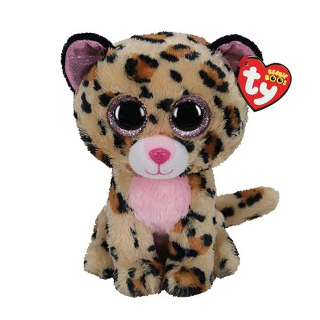 Ty Beanie Buddy Livvie Leopard