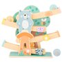 Small Foot - Wooden Ball Track Animals Pastel 11473