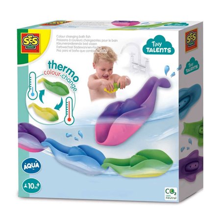 SES Creative Tiny Talents Poissons à couleurs changeantes pour le bain