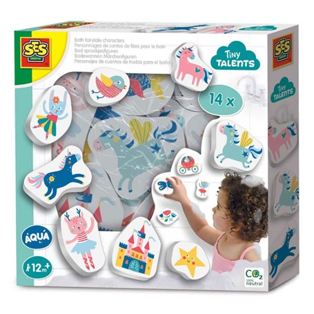 SES Creative Tiny Talents Personnages de contes de fées pour le bain