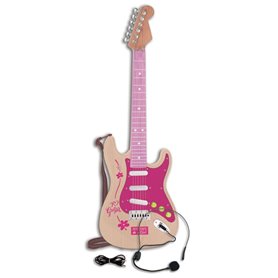 Bontempi Electric Guitar Pink Bontempi Electric Guitar Pink