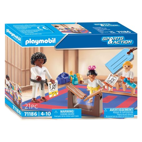Playmobil Sport & Action 71186 Set cadeau Entrainement de karaté